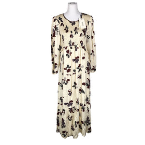 Unisex ba&sh - Maxi dress, size 38 - White (1)