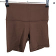 Unisex Lululemon - Sports shorts, size 36 - Brown ()