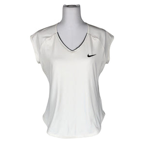 Unisex Nike - Sports shirt, short sleeve, size 40 - White (1)