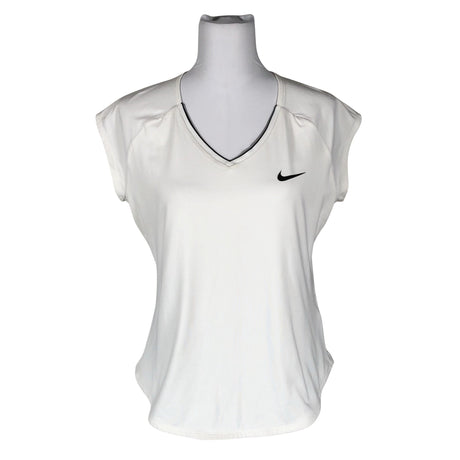 Unisex Nike - Sports shirt, short sleeve, size 40 - White ()