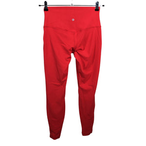 Unisex Lululemon - Sports tights, size 38 - Red (2)