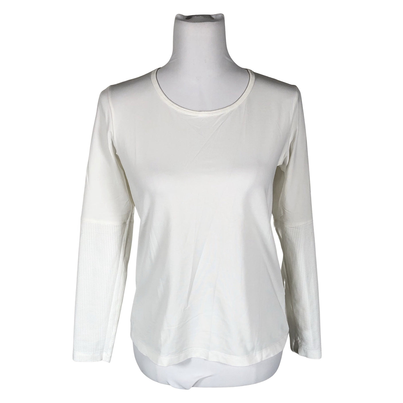 Unisex Casall - Sports shirt, long sleeve, size 40 - White (1)