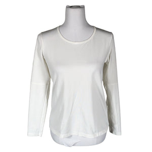Unisex Casall - Sports shirt, long sleeve, size 40 - White (1)
