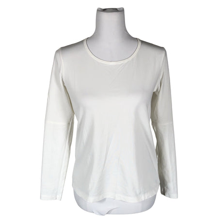 Unisex Casall - Sports shirt, long sleeve, size 40 - White ()