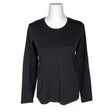 Unisex Casall - Sports shirt, long sleeve, size 40 - Black ()