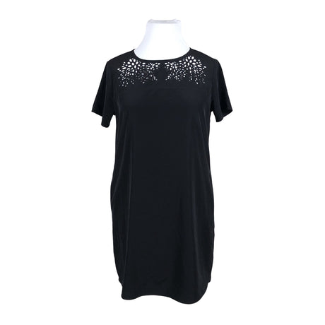 Unisex s.Oliver - Schiffon dress, size 42 - Black ()