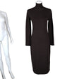 Unisex Weekend by MaxMara - Knit dress, size 38 - Brown ()