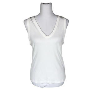 Unisex Part two - Tricot tank top, size 40 - White (1)