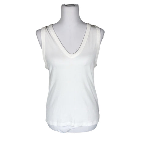 Unisex Part two - Tricot tank top, size 40 - White ()