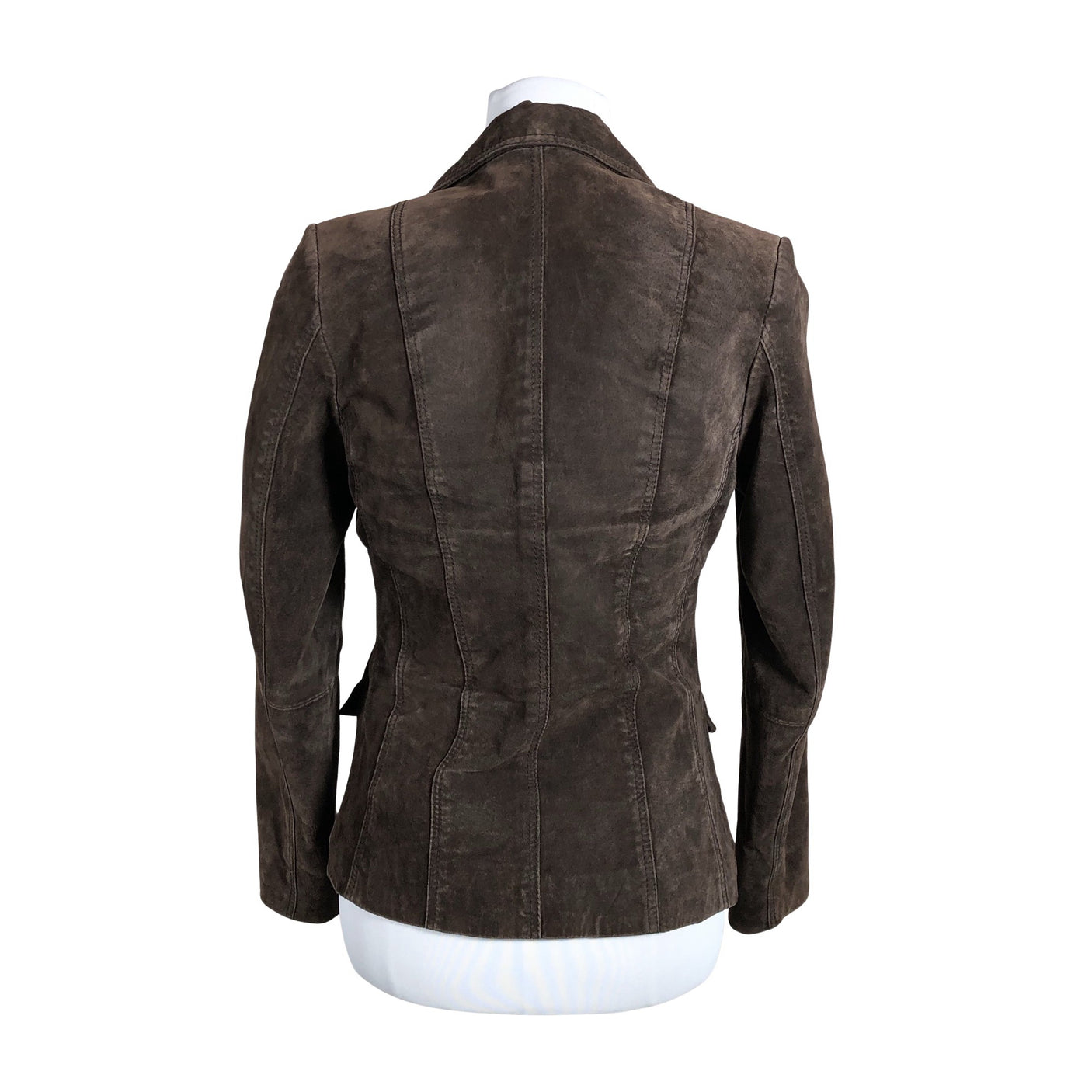 Unisex Saki - Leather jacket, size 34 - Brown (3)