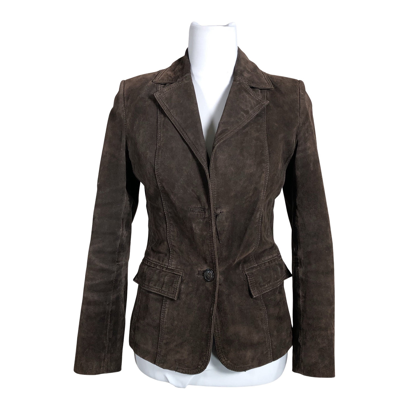 Unisex Saki - Leather jacket, size 34 - Brown (1)