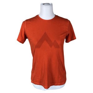 Unisex Mc Kinley - Sports shirt, short sleeve, size 36 - Orange (1)