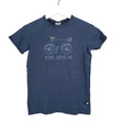 Unisex POMPdeLUX - T-shirt, size 146 - 152 - Blue ()