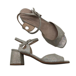 Unisex Wonders - Evening high heels, size 41 - Silver (1)