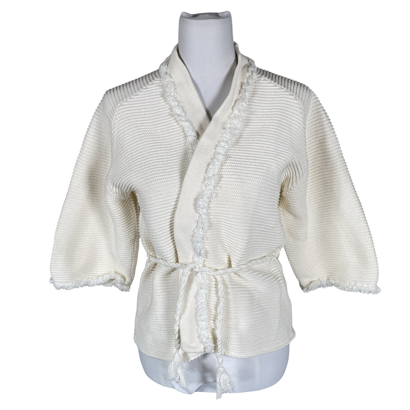 Unisex Filippa K. - Cardigan, size 38 - Natural white (1)