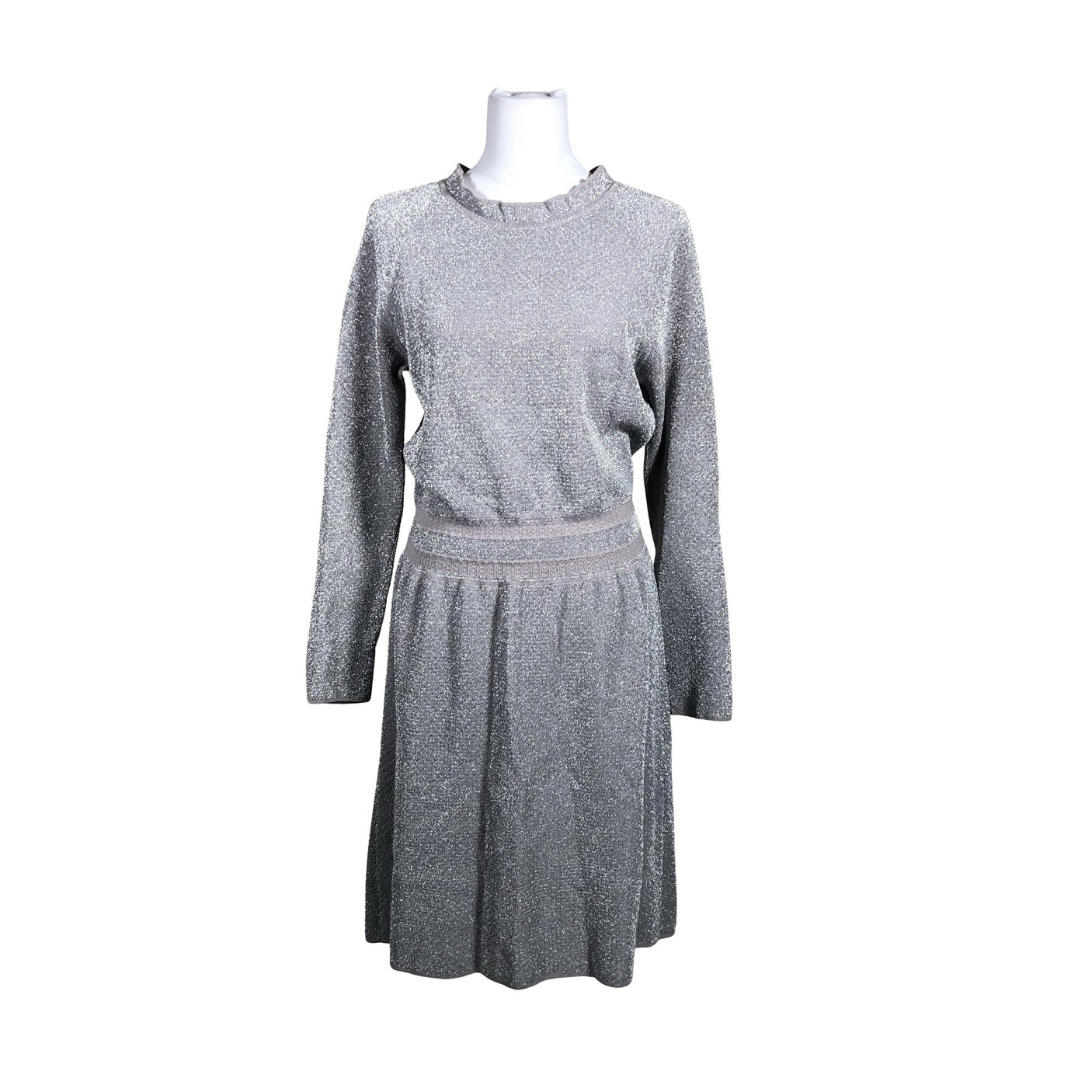 Unisex Tory Burch - Knit dress, size 40 - Silver (1)