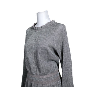 Unisex Tory Burch - Knit dress, size 40 - Silver (2)