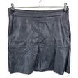 Unisex Free Quent - Leather skirt, size 40 - Black ()