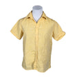 Unisex Sand - Collared shirt, size L - Yellow ()