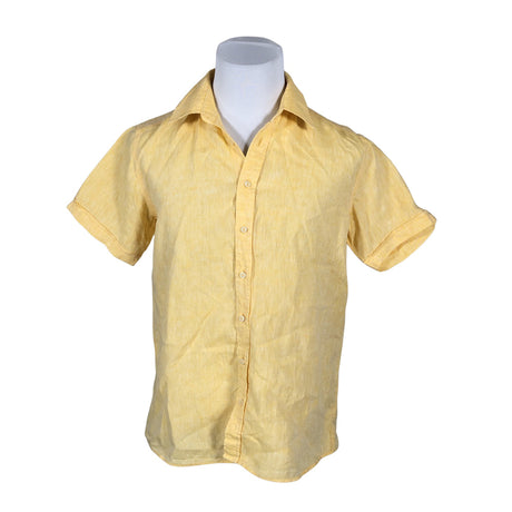 Unisex Sand - Collared shirt, size L - Yellow ()