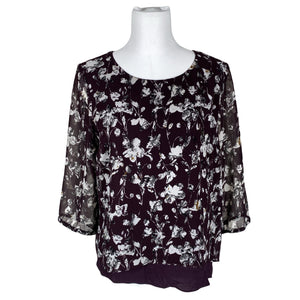 Unisex More&More - Blouse, size 38 - Violet (1)