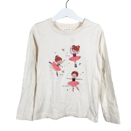 Unisex Name It - Tricot shirt, size 122 - 128 - Beige ()