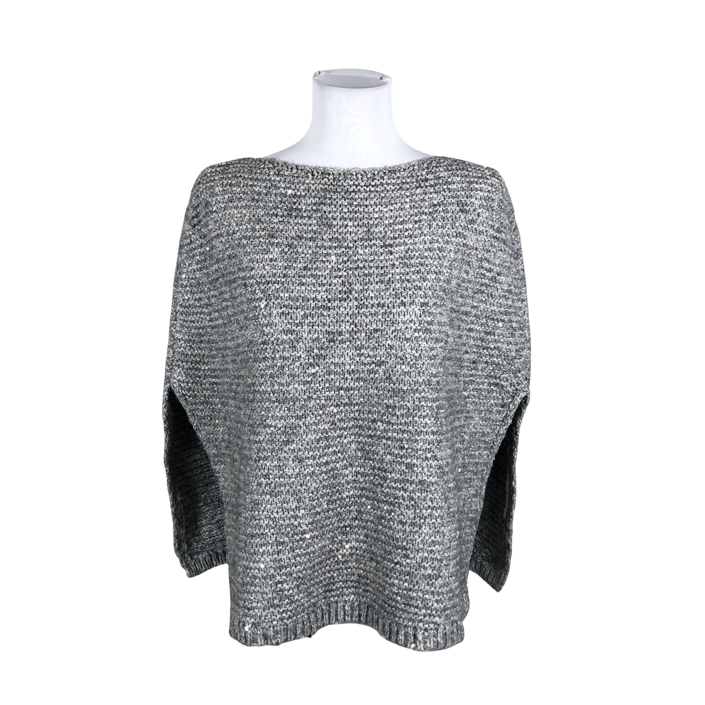 Unisex J.Jill - Poncho, size 36 - Gray (1)