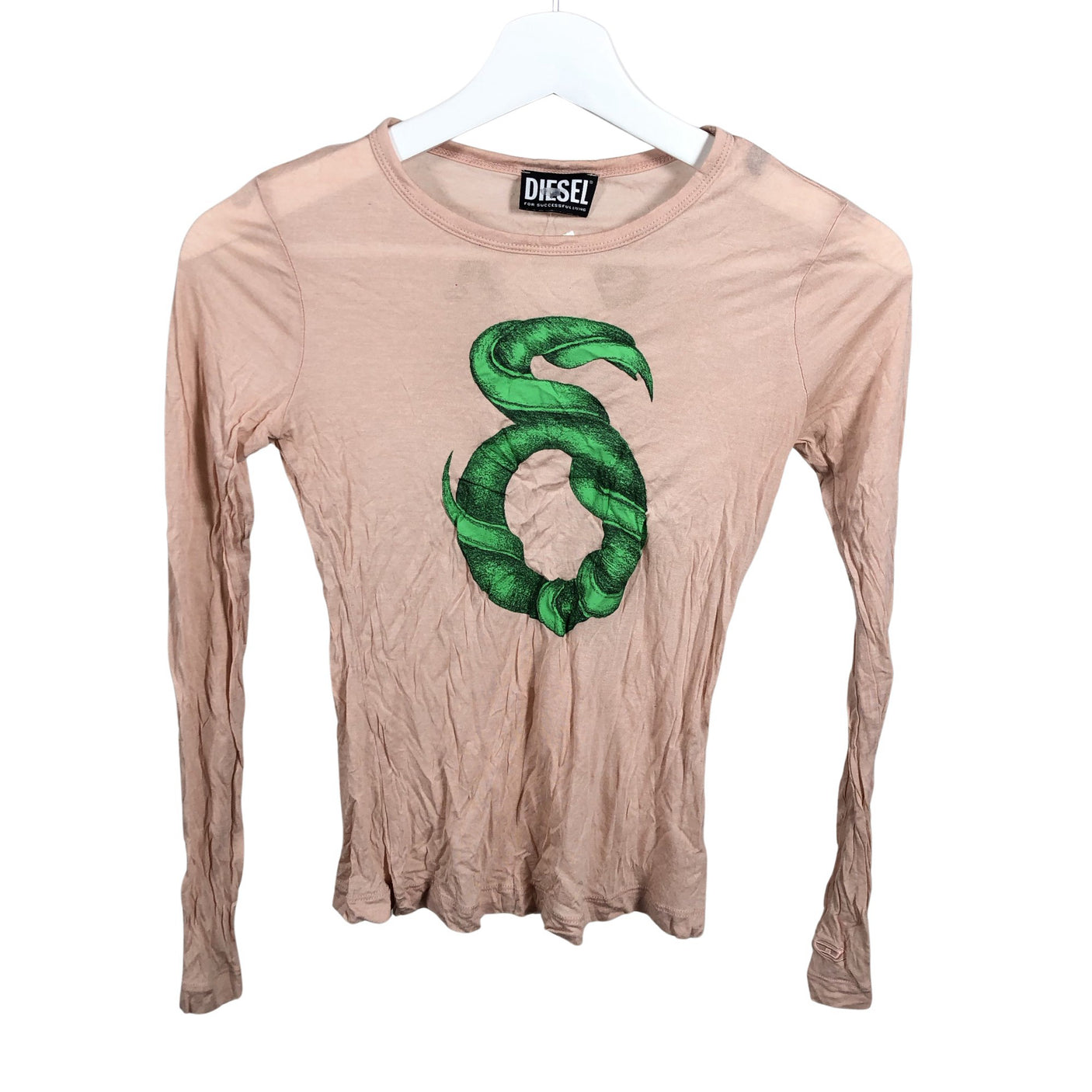 Unisex Diesel - Tricot shirt, size 146 - 152 - Light pink (1)