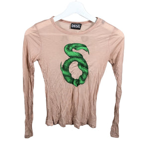 Unisex Diesel - Tricot shirt, size 146 - 152 - Light pink (1)