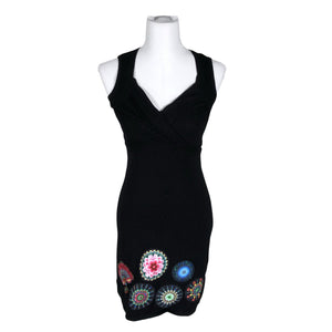 Unisex Desigual - Knit dress, size 36 - Black (1)