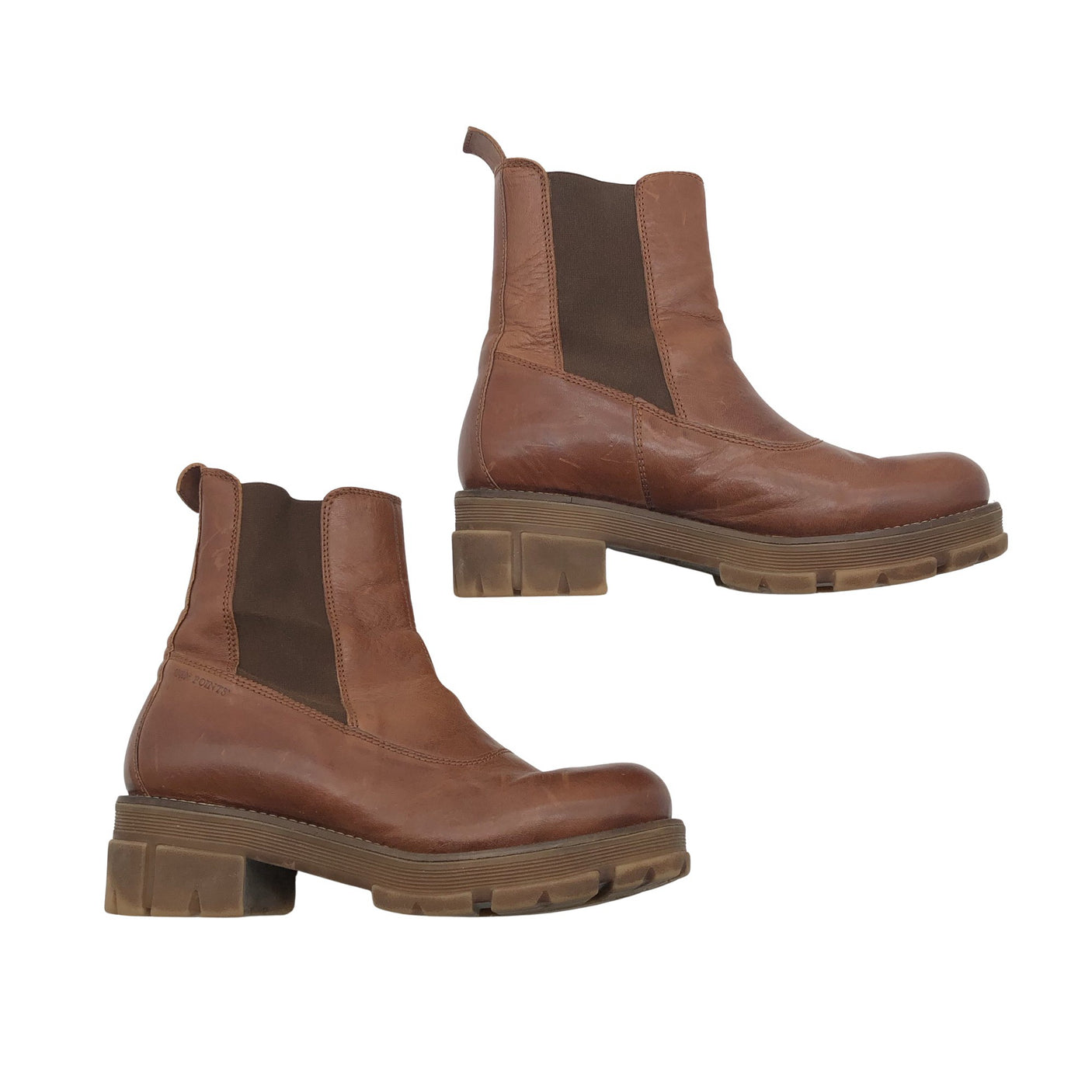 Unisex Ten Points - Ankle boots, size 39 - Brown (1)