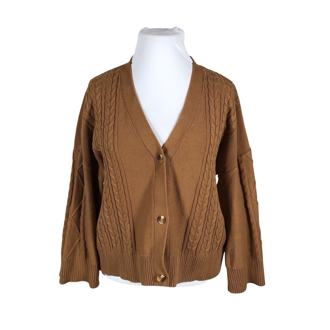 Unisex Nanso - Cardigan, size 44 - Brown (1)
