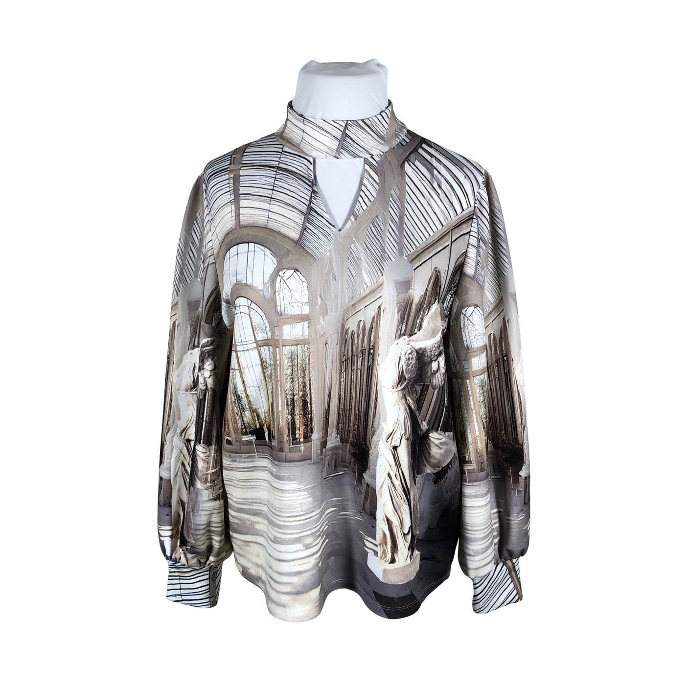 Unisex Monari - Blouse, size 46 - Gray (1)
