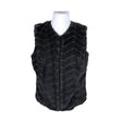 Unisex Micha - Faux fur vest, size 44 - Gray ()