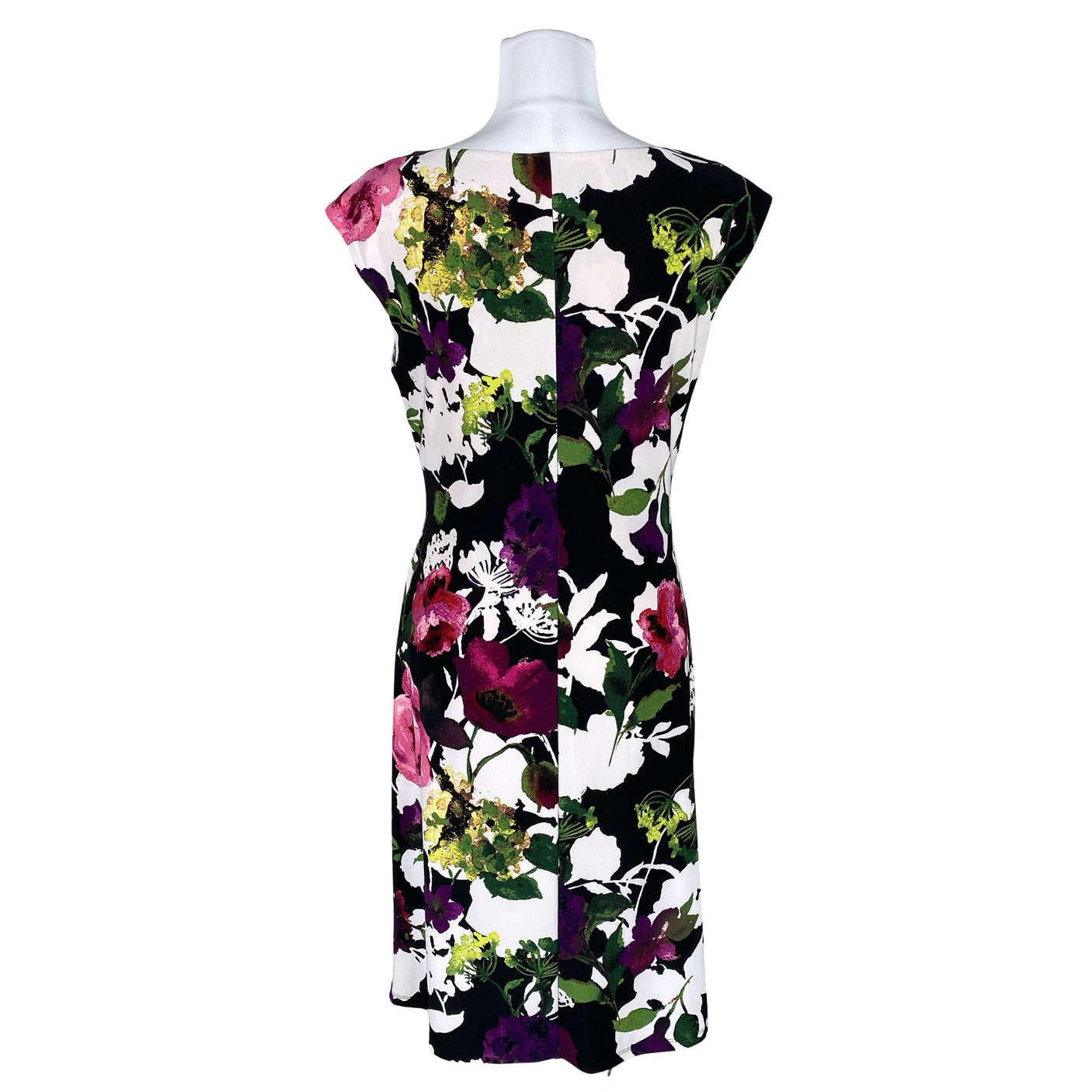 Unisex Lauren Ralph Lauren - Schiffon dress, size 38 - Black (2)
