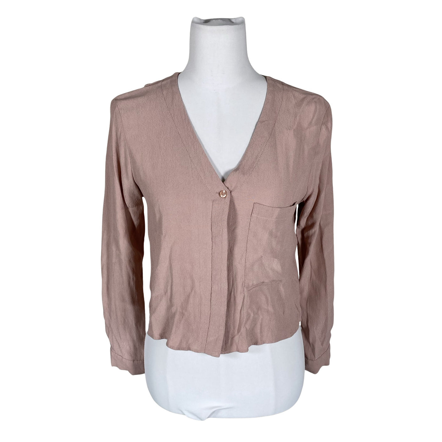 Unisex Topshop - Blouse, size 34 - Light pink (1)