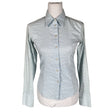 Unisex Your Face - Collared shirt, size 34 - Light blue ()