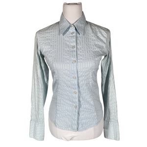 Unisex Your Face - Collared shirt, size 34 - Light blue (1)