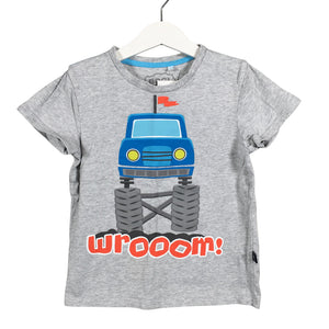 Unisex Bogi - T-shirt, size 110 - 116 - Gray (1)