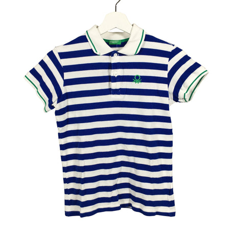 Unisex Benetton - Polo shirt, size 152 - 158 - White ()