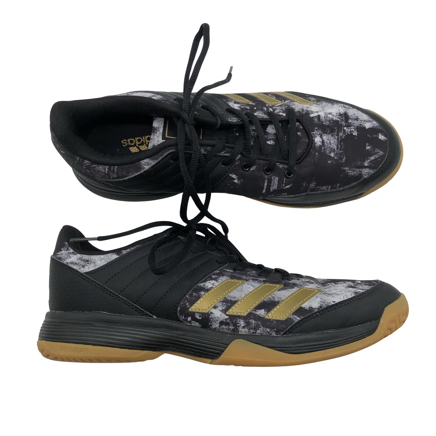 Unisex Adidas - Indoor sports shoes, size 43 - Black (1)