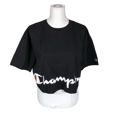 Unisex Champion - T-shirt, size 38 - Black ()