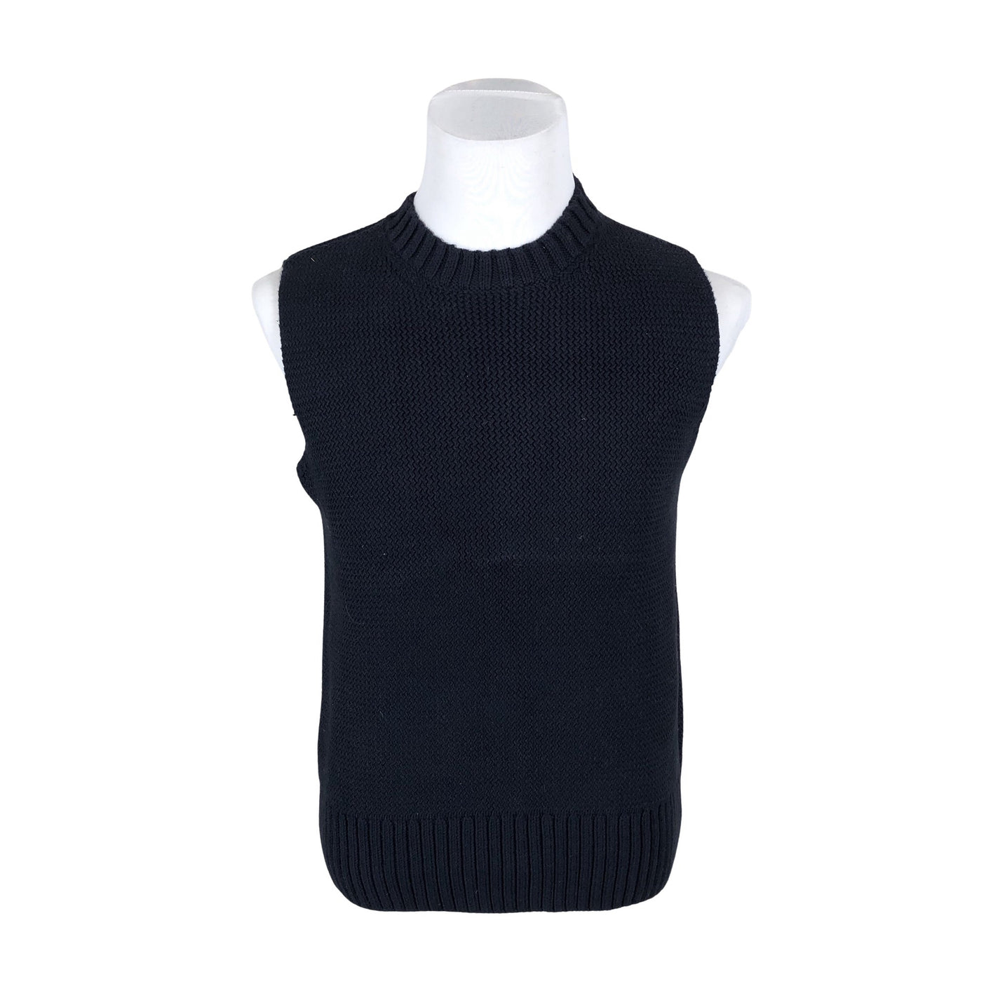 Unisex COS - Knit vest, size S - Blue (1)