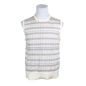 Unisex COS - Knit vest, size M - Beige (1)