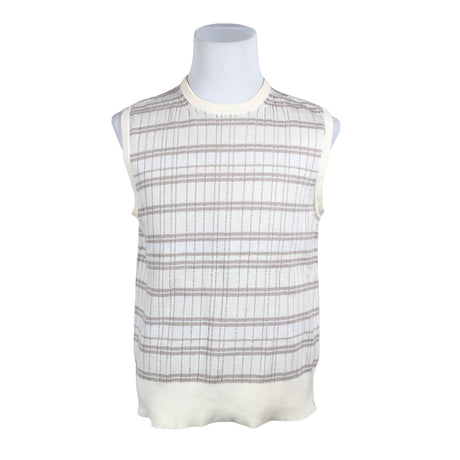 Unisex COS - Knit vest, size M - Beige ()