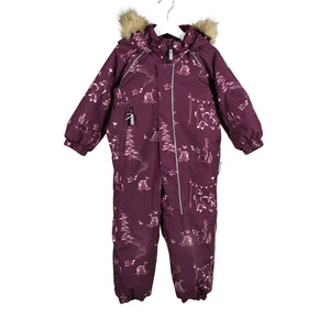 Unisex Reima - Winter overall, size 92 - 98 - Violet (1)