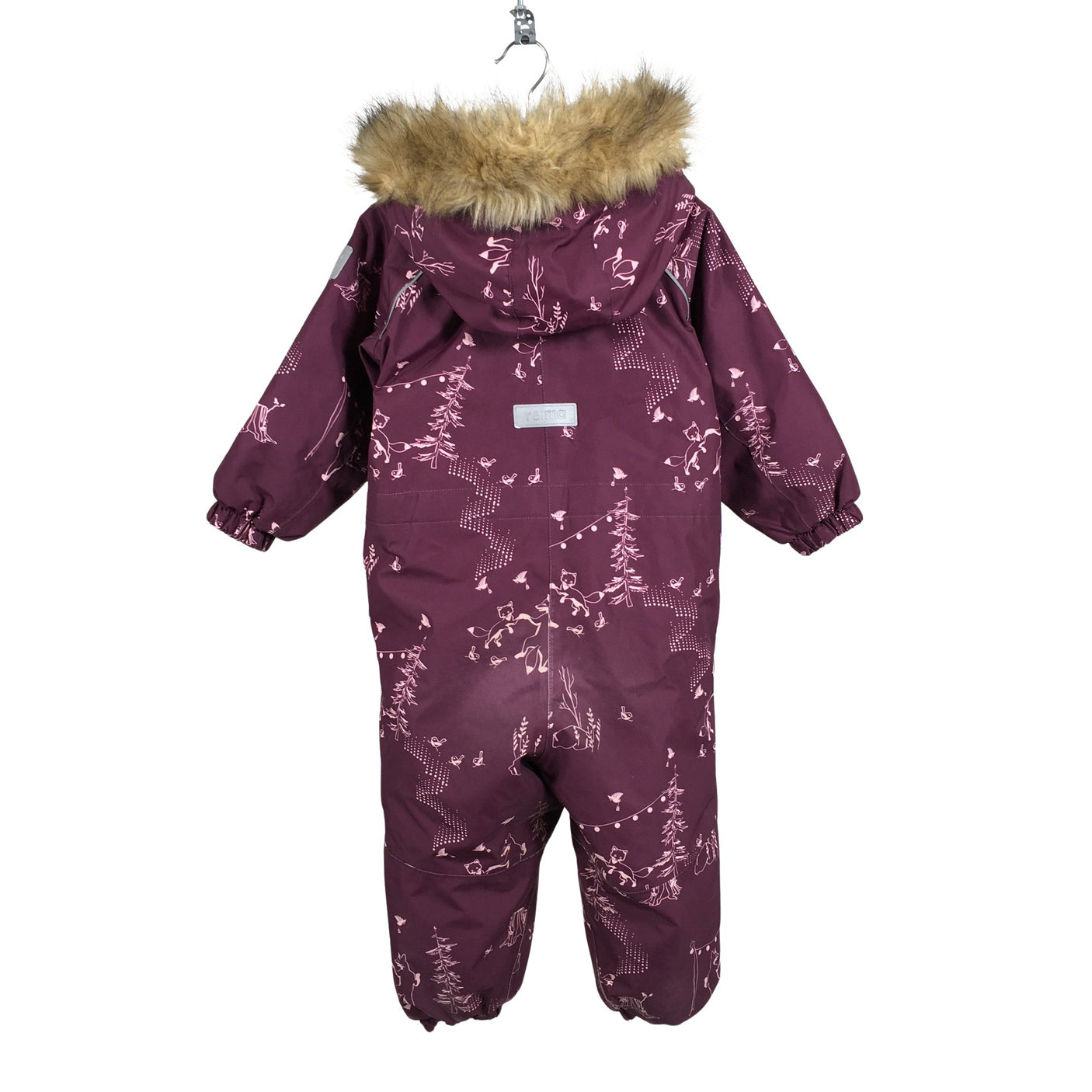 Unisex Reima - Winter overall, size 92 - 98 - Violet (2)
