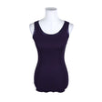 Unisex Soyaconcept - Tricot tank top, size 36 - Violet ()