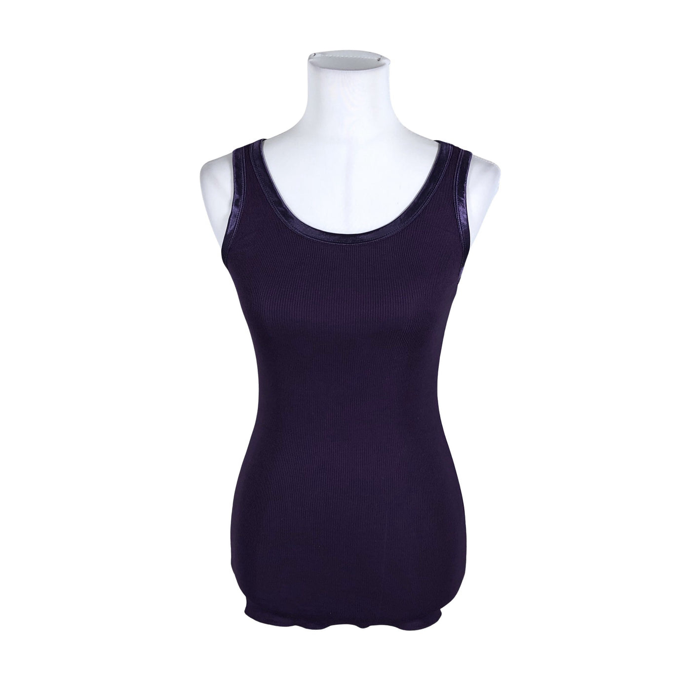 Unisex Soyaconcept - Tricot tank top, size 36 - Violet (1)