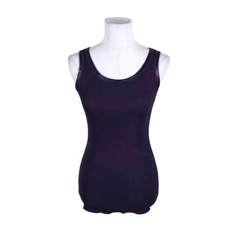 Unisex Soyaconcept - Tricot tank top, size 36 - Violet ()
